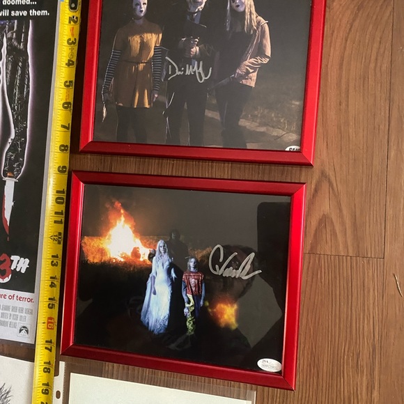 Horror movie signed with COA autographs - Picture 10 of 15
